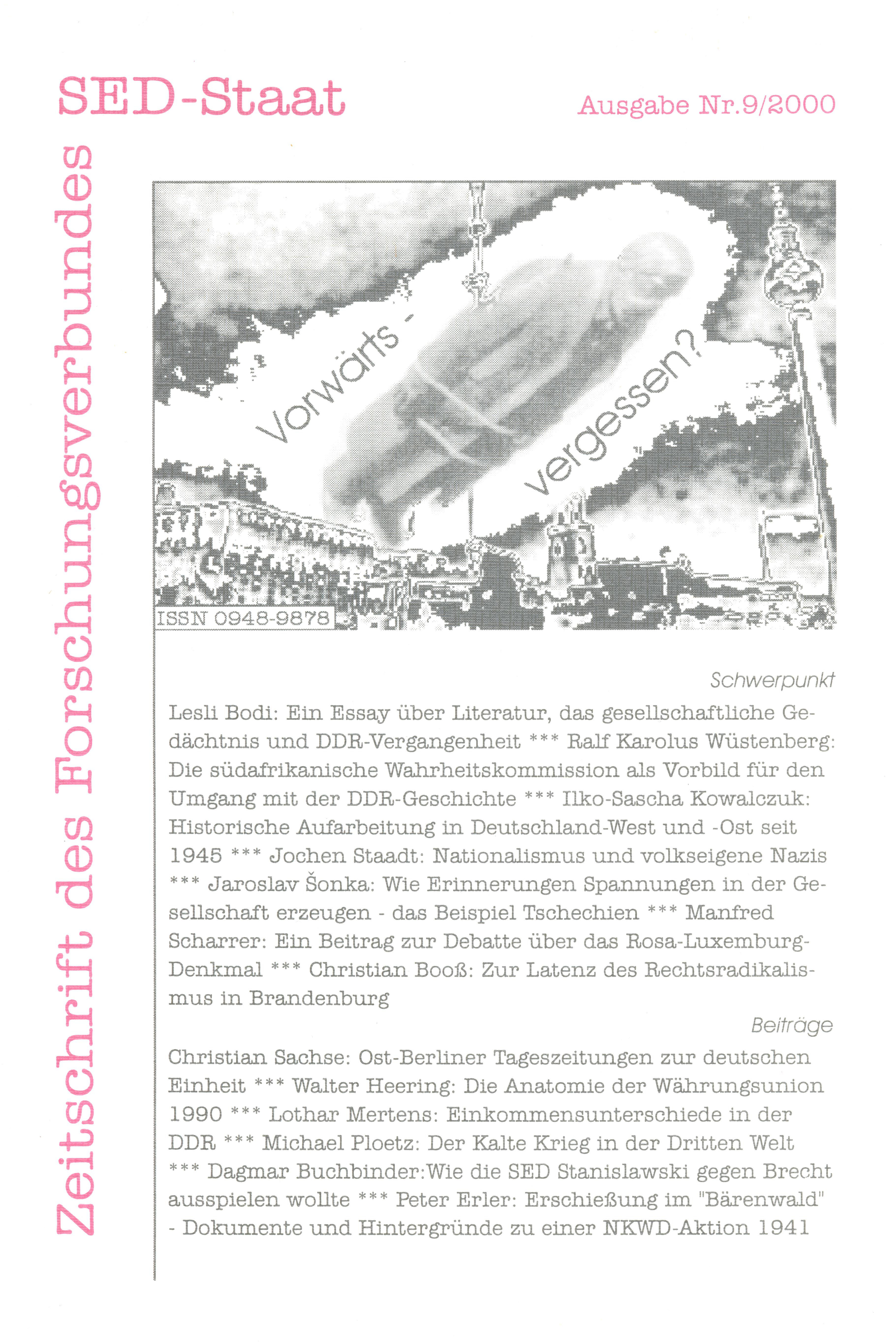 					Ansehen Bd. 9 Nr. 9 (2000): ZdF Nr. 9/2000
				